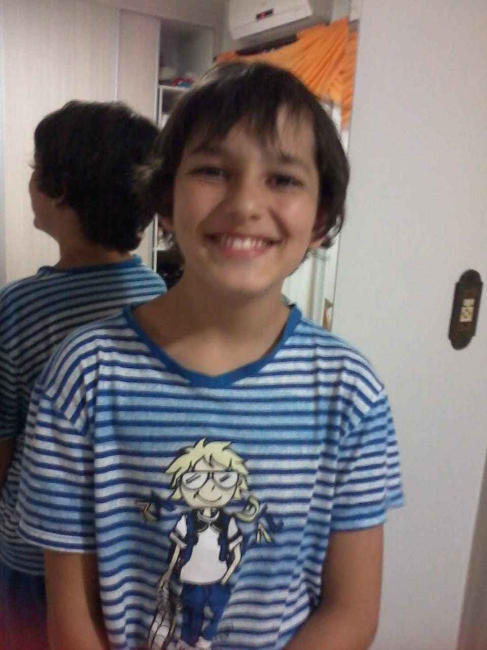 Gabriel Paulini na infancia